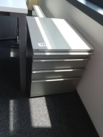 Rollcontainer 54/60 cm mit Auszugsladen