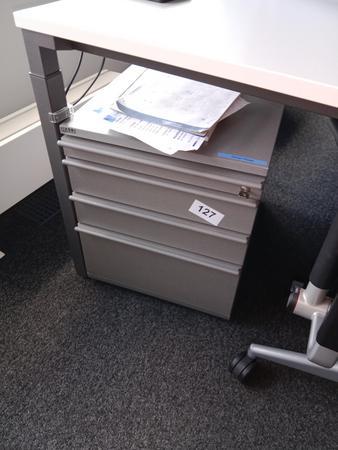Rollcontainer 54/60 cm mit Auszugsladen