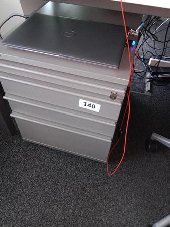 Rollcontainer 54/60 cm mit Auszugsladen