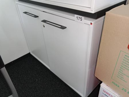 BLAHA Aktenschrank mit Doppeltüre 120/50/75 cm