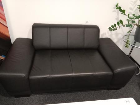 Sitzbank 165/85 cm schwarz