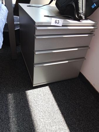 Rollcontainer 54/60 cm mit Auszugsladen