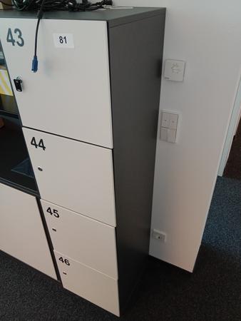Handtaschenspinde 40/45/150 cm
