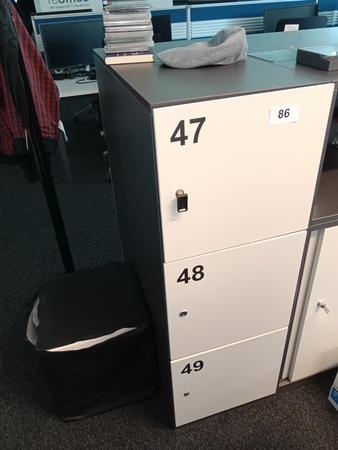 Handtaschenspinde 40/45/150 cm