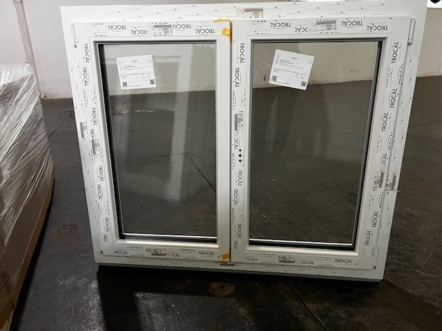 2 Stk. Kunstoffdrehkippfenster 130 x 110 cm mit Isolierglas 2 flügelig FABRIKSNEU?d=2025-06-29 06:24:41