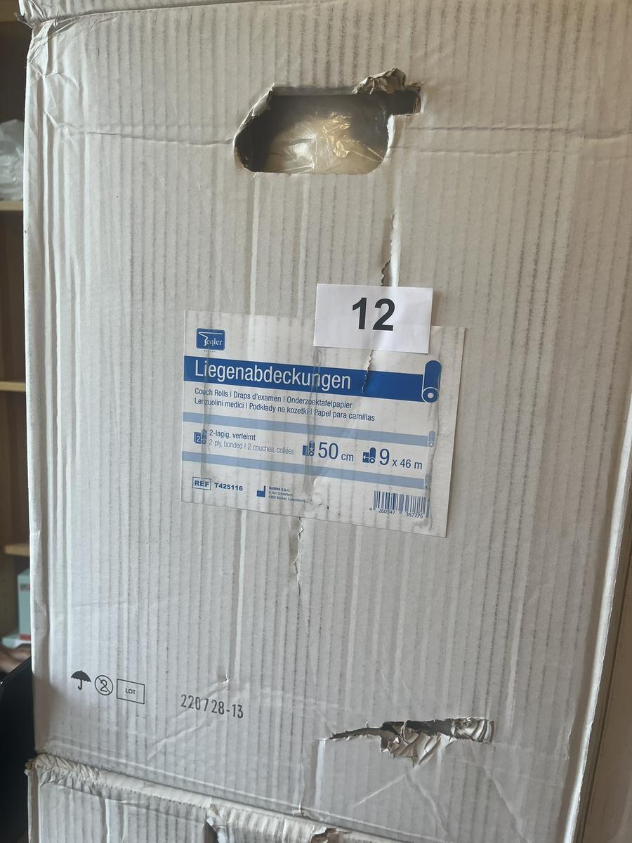 Liegenabdeckungen zweilagig 50 cm