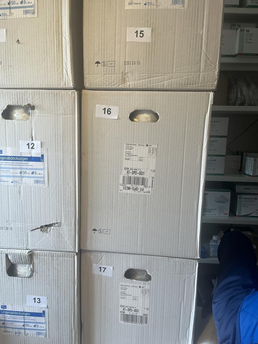 Liegenabdeckungen zweilagig 50 cm, 9 Rollen a 46 m