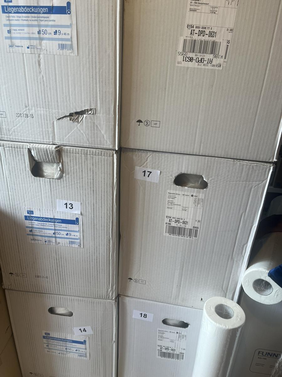 Liegenabdeckungen zweilagig 50 cm