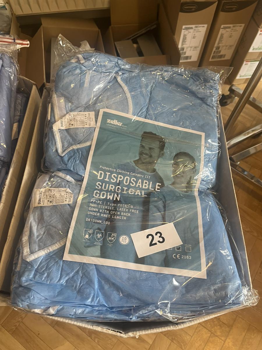 8 x 10 Stück Disposable Surgical Gown?d=2025-06-19 02:39:45