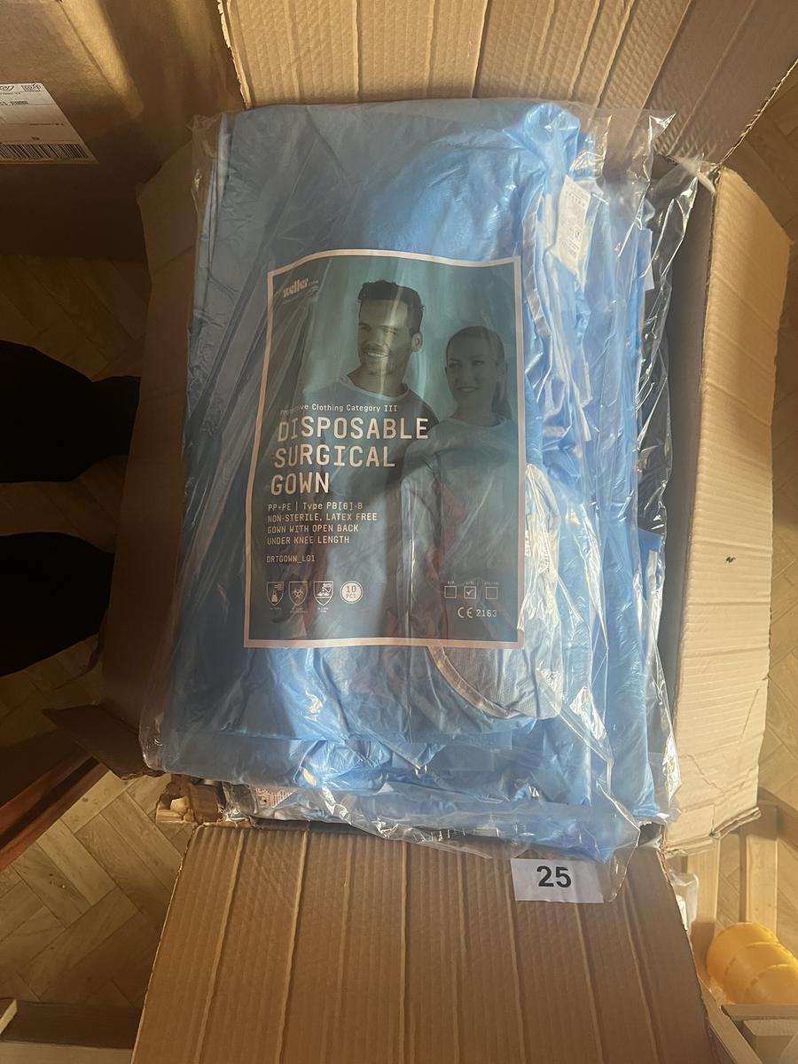 9 x 10 Stück Disposable Surgical Gown