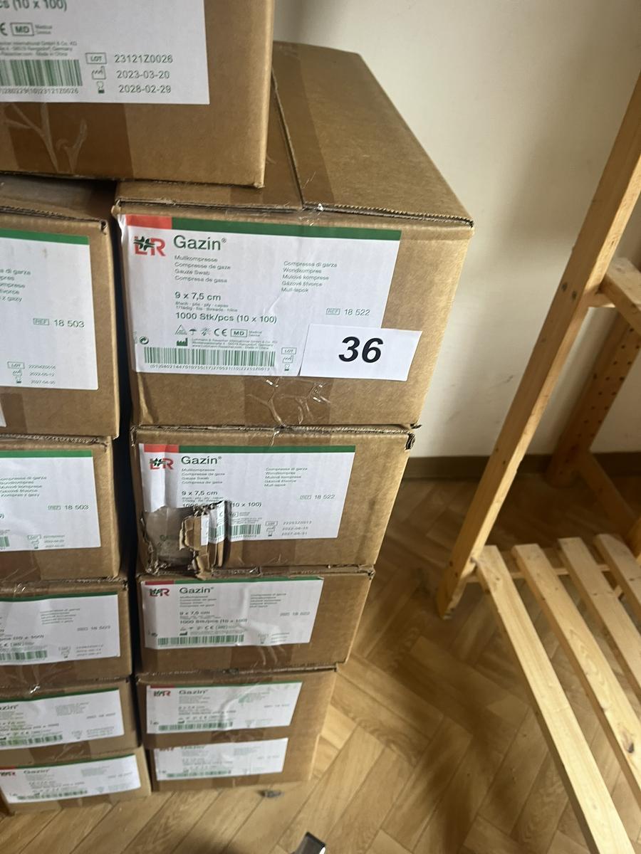 5000 Stück L&R Gazin 9 / 7