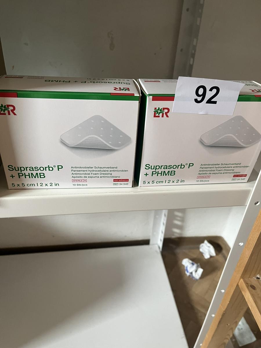 2 Packungen a 10 Stück Suprasorb P + PHMB Antimikrobieller Schaumverband 5 x 5 cm?d=2025-06-27 20:12:56