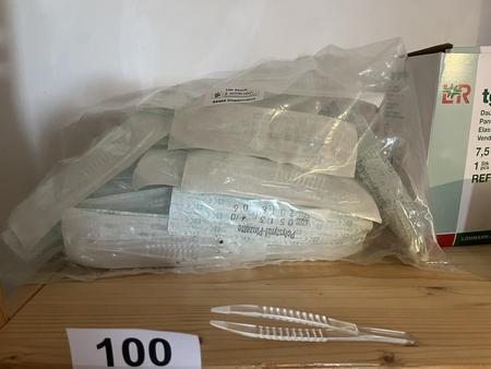 ca 40 Stück Söllner Polystyrol Pinzette ca 40 Stück Söllner Polystyrol Pinzette