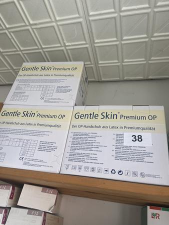 250 Paar OP Gentle Skin Premium Op Handschuhe aus Latex 250 Paar OP Gentle Skin Premium Op Handschuhe aus Latex