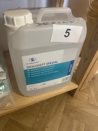 5 Liter Desinfektionmittel DESCOSEPT SPEZIAL 5 Liter Desinfektionmittel DESCOSEPT SPEZIAL