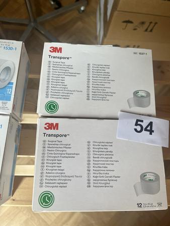 3M Transpore Medizinische Pflaster 12 x 2,5 cm / 9,1 m 3M Transpore Medizinische Pflaster 12 x 2,5 cm / 9,1 m
