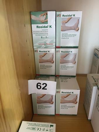 20 Stück Rosidal K Kurzzug-Binde 8 cm x 5 m 20 Stück Rosidal K Kurzzug-Binde 8 cm x 5 m
