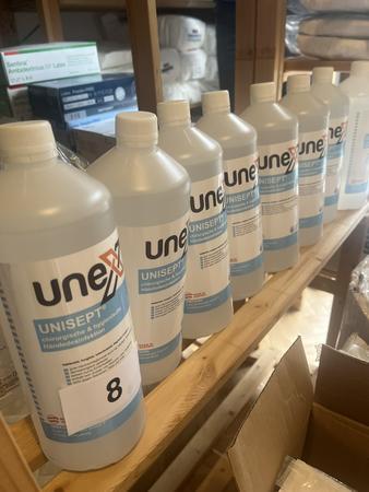 54 x 1 Liter Unex Unisept Desinfektion 54 x 1 Liter Unex Unisept Desinfektion