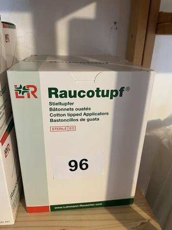 2 Packungen Raucotupf Stieltupfer 2 Packungen Raucotupf Stieltupfer