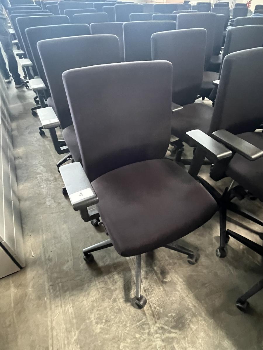 VIASIT - Neudörfler ergonomischer Bürodrehstuhl, schwarz, mit Armlehnen, Neigung, höhenverstellbar