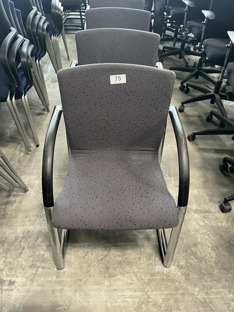 5 Stk. Braun Besprechungsstühle
