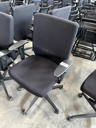 VIASIT - Neudörfler ergonomischer Bürodrehstuhl, schwarz, mit Armlehnen, Neigung, höhenverstellbar VIASIT - Neudörfler ergonomischer Bürodrehstuhl, schwarz, mit Armlehnen, Neigung, höhenverstellbar