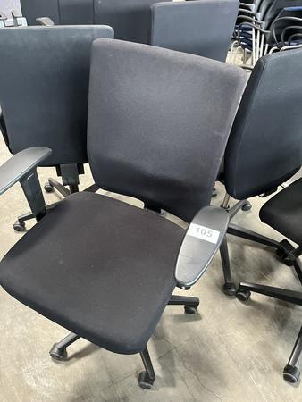 VIASIT - Neudörfler ergonomischer Bürodrehstuhl, schwarz, mit Armlehnen, Neigung, höhenverstellbar VIASIT - Neudörfler ergonomischer Bürodrehstuhl, schwarz, mit Armlehnen, Neigung, höhenverstellbar