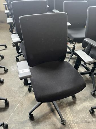 VIASIT - Neudörfler ergonomischer Bürodrehstuhl, schwarz, mit Armlehnen, Neigung, höhenverstellbar VIASIT - Neudörfler ergonomischer Bürodrehstuhl, schwarz, mit Armlehnen, Neigung, höhenverstellbar