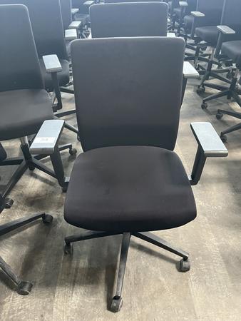 VIASIT - Neudörfler ergonomischer Bürodrehstuhl, schwarz, mit Armlehnen, Neigung, höhenverstellbar VIASIT - Neudörfler ergonomischer Bürodrehstuhl, schwarz, mit Armlehnen, Neigung, höhenverstellbar