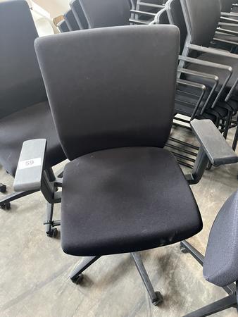 VIASIT - Neudörfler ergonomischer Bürodrehstuhl, schwarz, mit Armlehnen, Neigung, höhenverstellbar VIASIT - Neudörfler ergonomischer Bürodrehstuhl, schwarz, mit Armlehnen, Neigung, höhenverstellbar