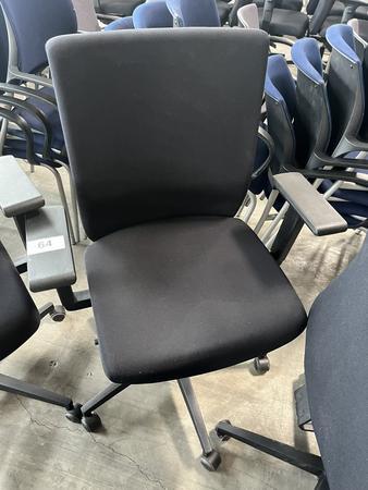 VIASIT - Neudörfler ergonomischer Bürodrehstuhl, schwarz, mit Armlehnen, Neigung, höhenverstellbar VIASIT - Neudörfler ergonomischer Bürodrehstuhl, schwarz, mit Armlehnen, Neigung, höhenverstellbar