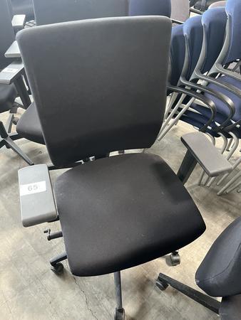 VIASIT - Neudörfler ergonomischer Bürodrehstuhl, schwarz, mit Armlehnen, Neigung, höhenverstellbar VIASIT - Neudörfler ergonomischer Bürodrehstuhl, schwarz, mit Armlehnen, Neigung, höhenverstellbar