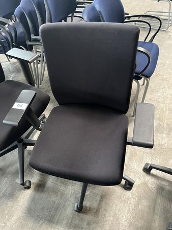 VIASIT - Neudörfler ergonomischer Bürodrehstuhl, schwarz, mit Armlehnen, Neigung, höhenverstellbar VIASIT - Neudörfler ergonomischer Bürodrehstuhl, schwarz, mit Armlehnen, Neigung, höhenverstellbar