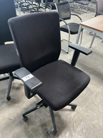 VIASIT - Neudörfler ergonomischer Bürodrehstuhl, schwarz, mit Armlehnen, Neigung, höhenverstellbar VIASIT - Neudörfler ergonomischer Bürodrehstuhl, schwarz, mit Armlehnen, Neigung, höhenverstellbar