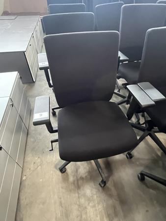 VIASIT - Neudörfler ergonomischer Bürodrehstuhl, schwarz, mit Armlehnen, Neigung, höhenverstellbar VIASIT - Neudörfler ergonomischer Bürodrehstuhl, schwarz, mit Armlehnen, Neigung, höhenverstellbar