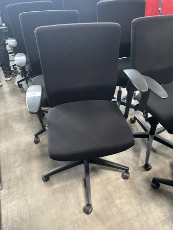 VIASIT - Neudörfler ergonomischer Bürodrehstuhl, schwarz, mit Armlehnen, Neigung, höhenverstellbar VIASIT - Neudörfler ergonomischer Bürodrehstuhl, schwarz, mit Armlehnen, Neigung, höhenverstellbar