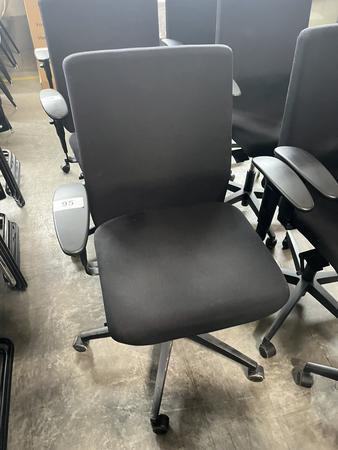 VIASIT - Neudörfler ergonomischer Bürodrehstuhl, schwarz, mit Armlehnen, Neigung, höhenverstellbar VIASIT - Neudörfler ergonomischer Bürodrehstuhl, schwarz, mit Armlehnen, Neigung, höhenverstellbar