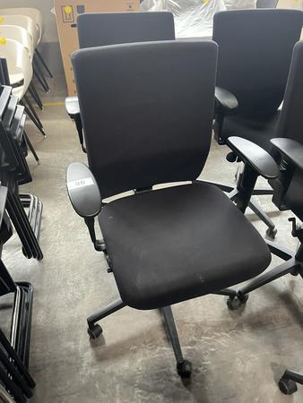 VIASIT - Neudörfler ergonomischer Bürodrehstuhl, schwarz, mit Armlehnen, Neigung, höhenverstellbar VIASIT - Neudörfler ergonomischer Bürodrehstuhl, schwarz, mit Armlehnen, Neigung, höhenverstellbar
