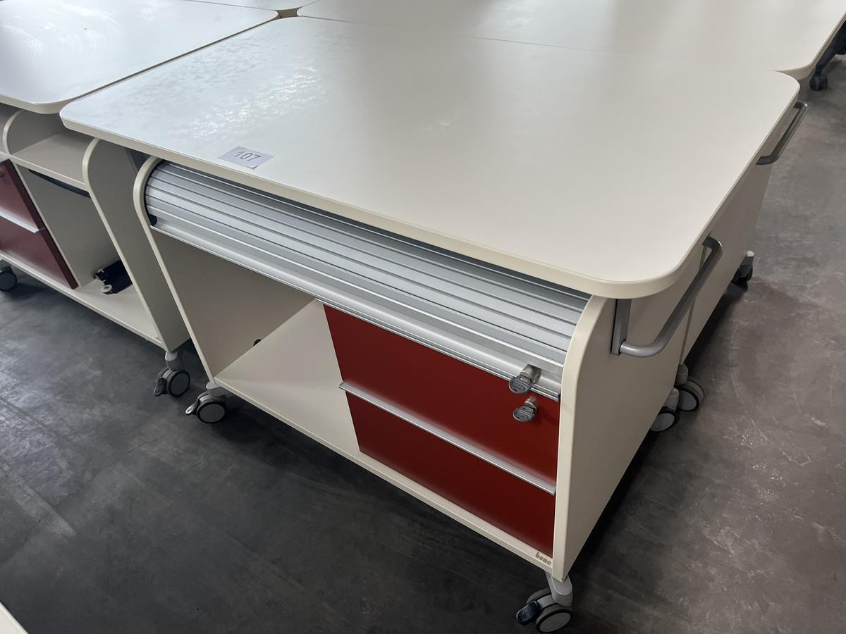 Bene Aktenschrankmodul mit Rollen