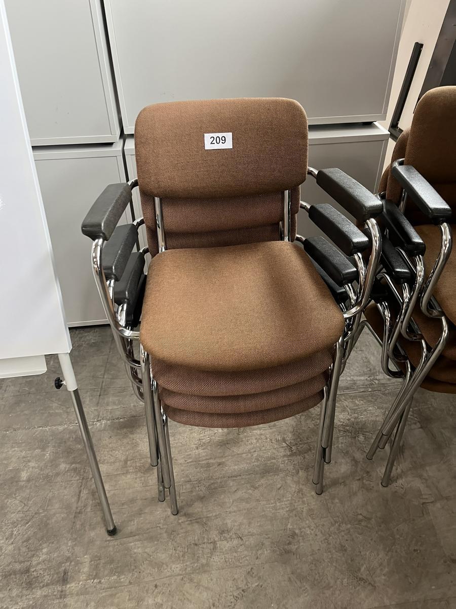 4 Stk. Besucherstühle