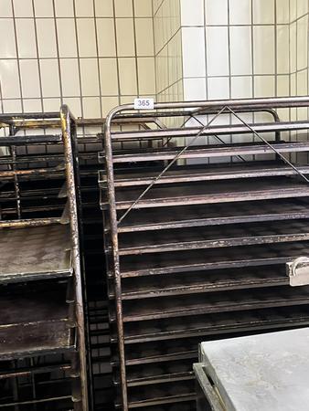 5 Stück REVENT Stikkenofen Einschubwagen 5 Stück REVENT Stikkenofen Einschubwagen
