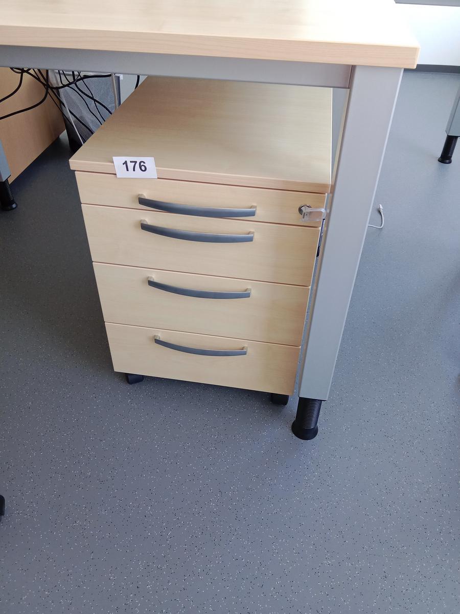 Rollcontainer ca. 44/58/60 cm mit Auszugsladen