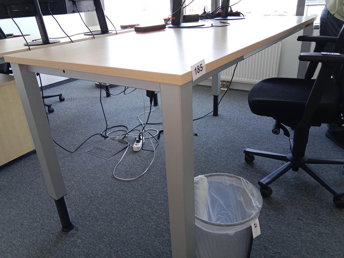 Schreibtisch Ahorn/silber 180x80 cm?d=2025-06-28 00:58:13