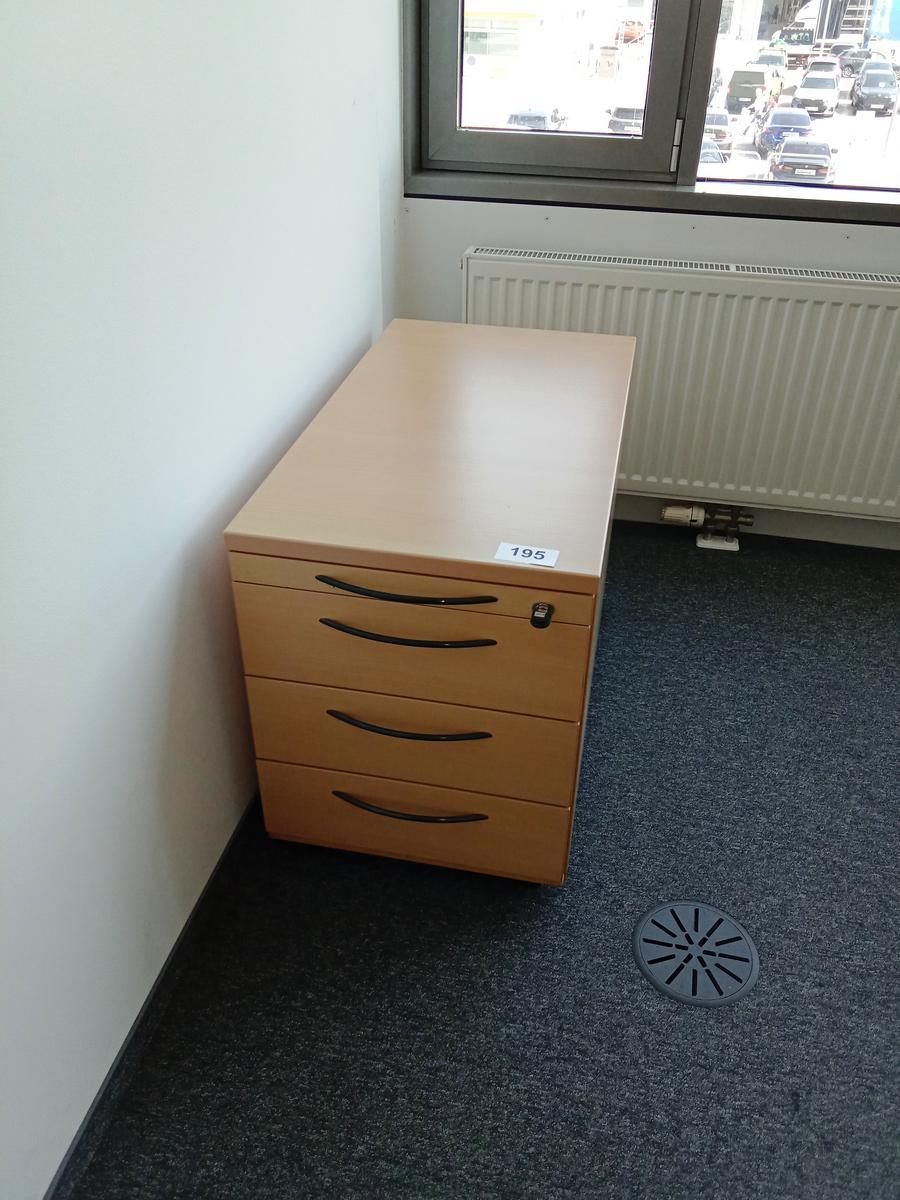 Rollcontainer ca. 44/58/60 cm mit Auszugsladen