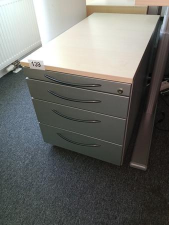 Rollcontainer ca. 44/58/60 cm mit Auszugsladen Rollcontainer ca. 44/58/60 cm mit Auszugsladen