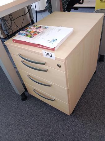 Rollcontainer ca. 44/58/60 cm mit Auszugsladen Rollcontainer ca. 44/58/60 cm mit Auszugsladen