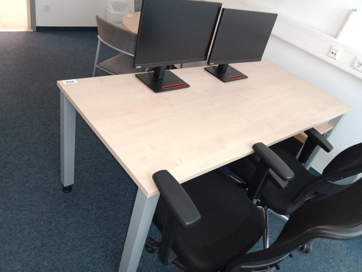 Schreibtisch Ahorn/silber 180x80 cm?d=2025-06-28 23:52:21
