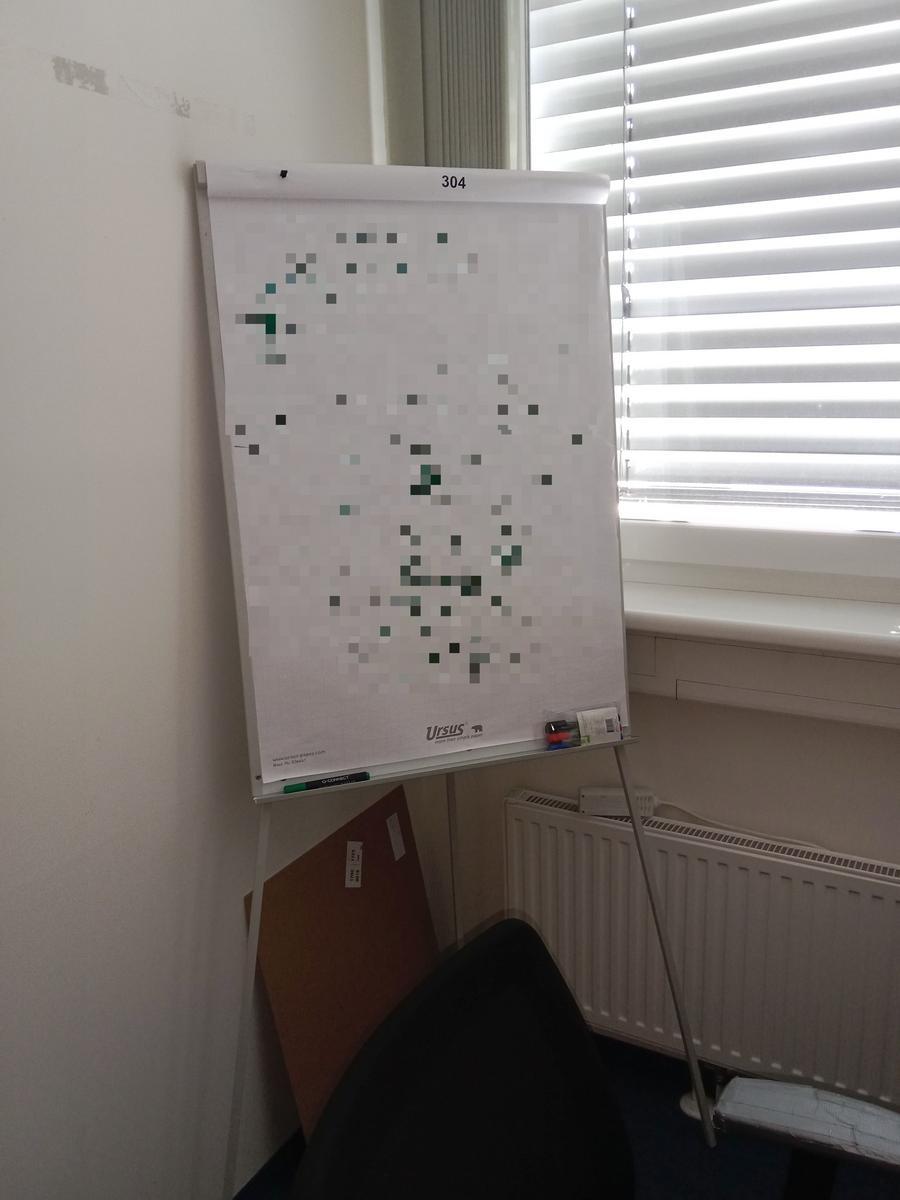Flipchart ca.190/70 cm