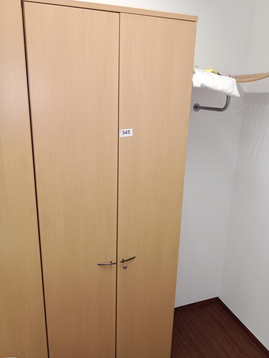 Doppeltür Schrank ca. 218/40/80 cm