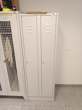 Umkleidespind Metall 60/180/50 cm 2-teilig Umkleidespind Metall 60/180/50 cm 2-teilig